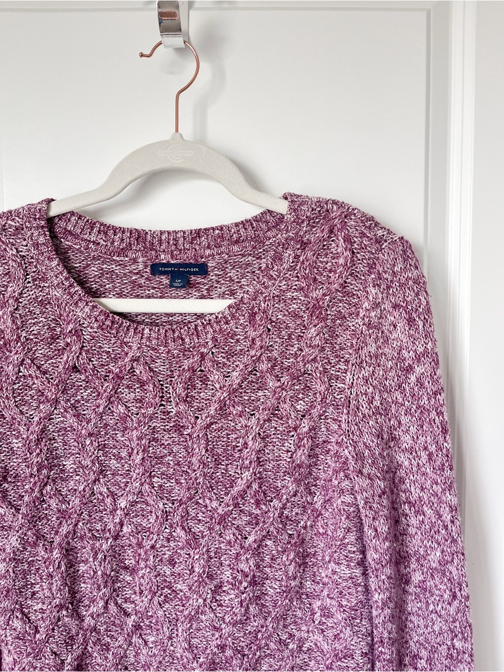 Tommy Hilfiger | Cable Knit | Women's Sweater - Picture 3 of 4